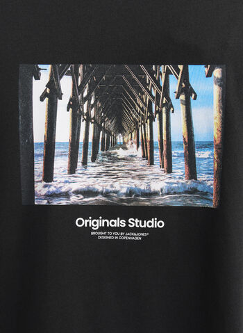 T-SHIRT SHORTSLEEVE ORIGINAL STUDIO, BLACK, small