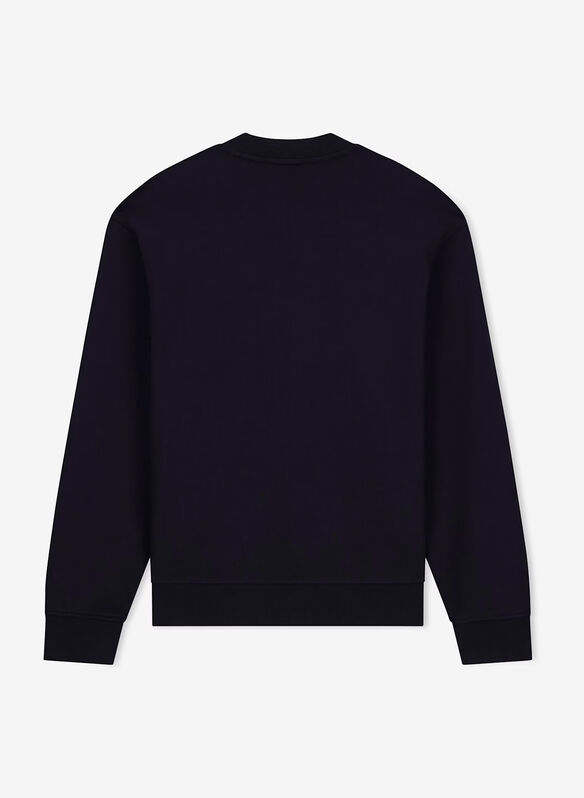 FELPA CON LOGO FLOCK, UB101 NVY, medium