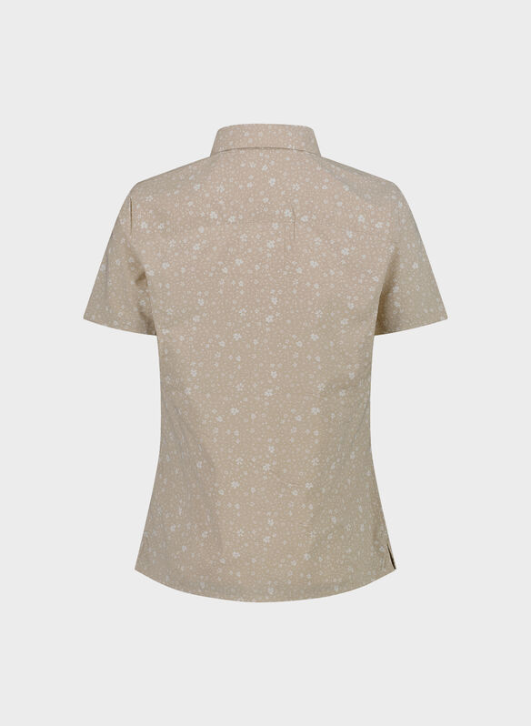 CAMICIA FLOREALE OUTDOOR, P322 CREAM, medium