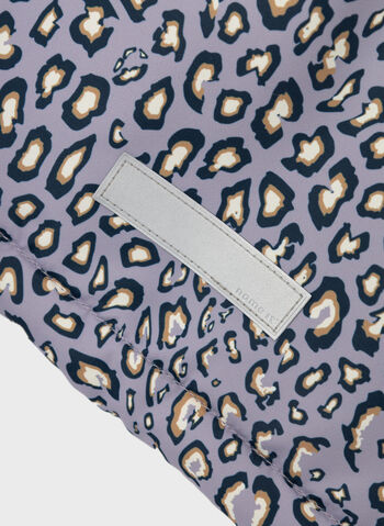 GIUBBOTTO MAXI STAMPA ANIMALIER RAGAZZA, LAVENDER GRAY, small