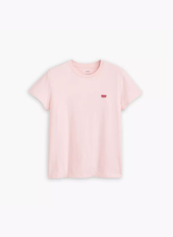 T-SHIRT MICRO LOGO, 0323 PINK, small