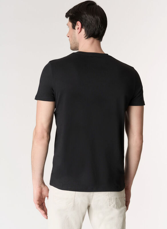 T-SHIRT MICK MICRO LOGO, 199 BLK, medium