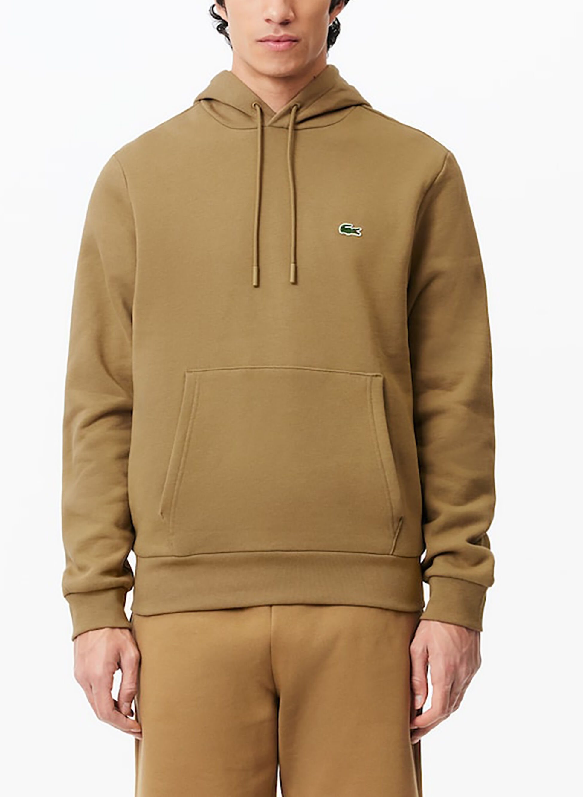 LACOSTE FELPA HOODIE CON LOGO