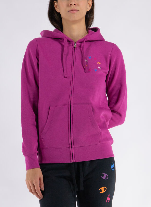 FELPA GRAPHIC SHOP CON CAPPUCCIO, , large