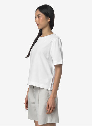 T-SHIRT SELUNE IN JERSEY, 001 WHT, small