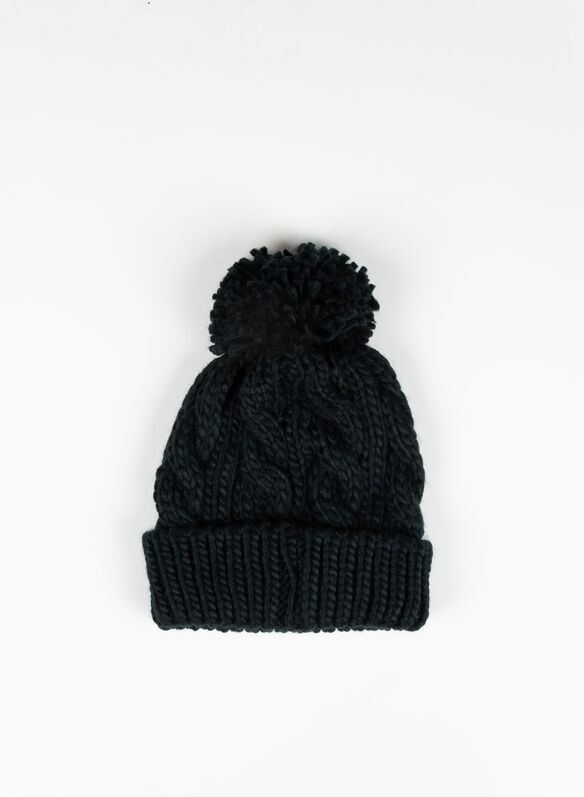 CAPPELLO MAGLIA PON PON, KK001BLK, medium