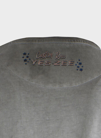 T-SHIRT CON STAMPA HARLEY, 0809 GREY, small