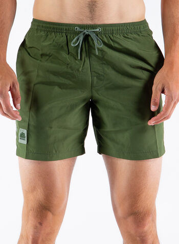 COSTUME BOXER ESSEX 16 LOGO STAMPATO, 302 DARKARGREEN, small