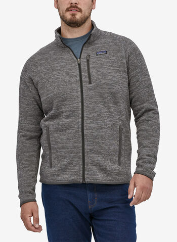 PILE BETTER SWEATER FULL ZIP, GREY, small