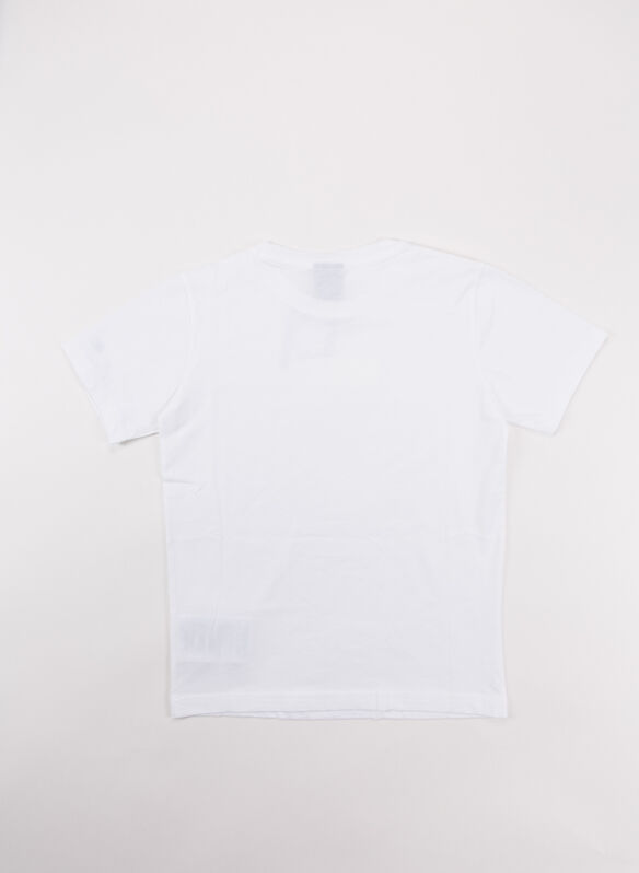 T-SHIRT LOGO PASTELS DA RAGAZZO, WW007WHT, medium