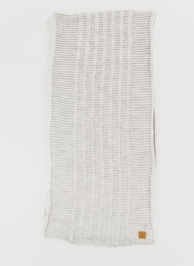 SCIARPA BASIC, OFF WHITE, large