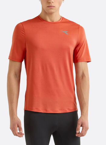 T-SHIRT TECH RUN, 40082 ORANGE, small