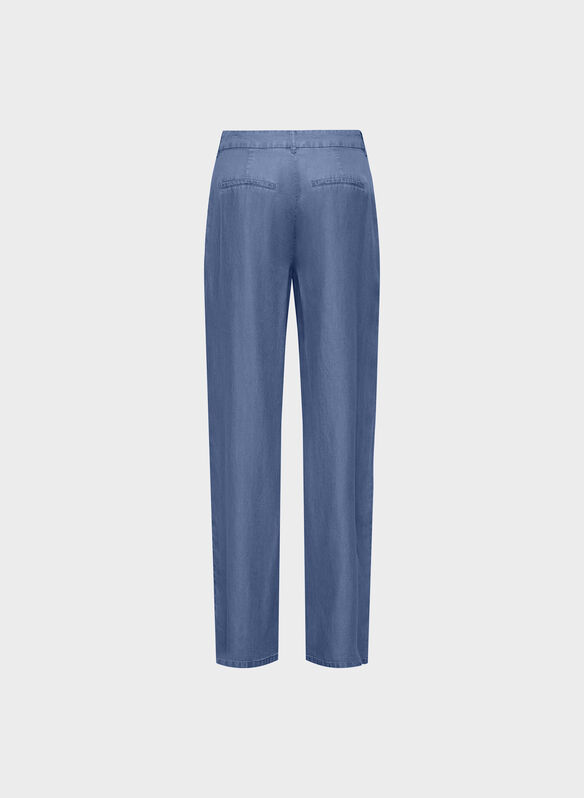 PANTALONE CHARIS CHAMBREY, MEDIUM BLUE DENIM, medium