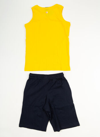 COMPLETINO SMANICATA +SHORTS BACK TO THE BEACH RAGAZZO, YS011 YELNVY, small
