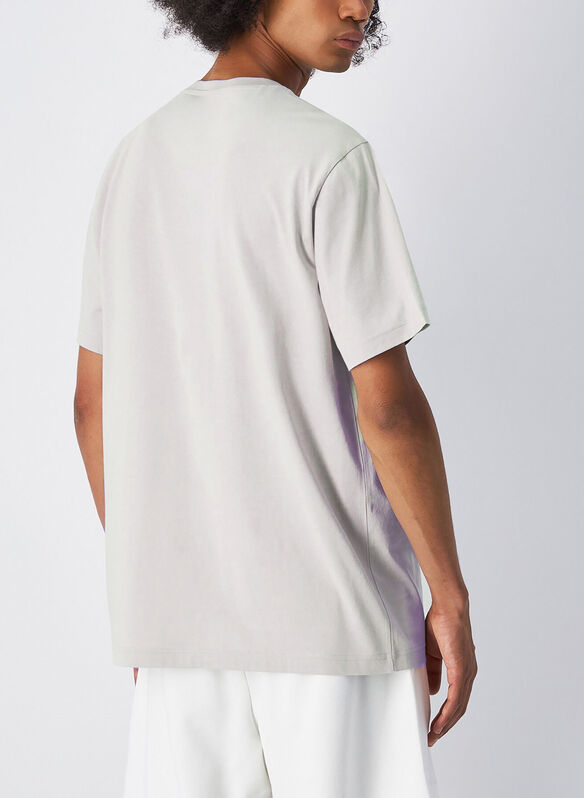 T-SHIRT ICONS TONAL MICRO LOGO, WW056 CREMA, medium