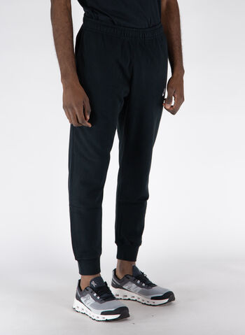 PANTALONE JOGGER IN FRENCH TERRY, 010 BLK, small