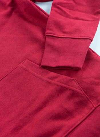 FELPA HOODIE JORDAN RAGAZZO, R78 RED, small
