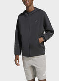 FELPA FUTURE ICON FULL ZIP RAGAZZO, BLK, thumb
