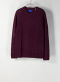 MAGLIONE GROOVE GIROCOLLO, FIG BORDO, thumb