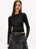 T-SHIRT RIB, BDS BLK, thumb