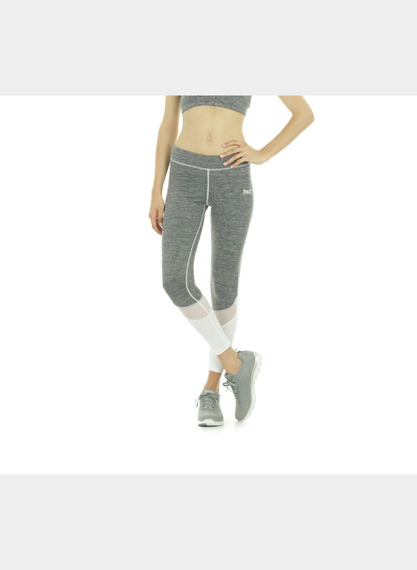 LEGGING IN TESSUTO TECNICO FIAMMATO E MICRORETE, M810ANTR, medium