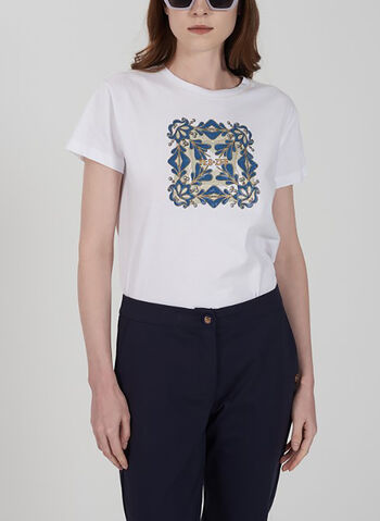 T-SHIRT CROPPED, 0101 WHT, small