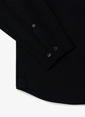 CAMICIA PINPOINT SLIM, 031 BLK, small