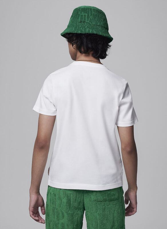 T-SHIRT JORDAN FUEL UP RAGAZZO, 001 WHT, medium