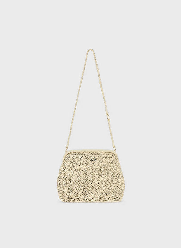 BORSA CLUTCH RAFIA, BG NATURAL, large