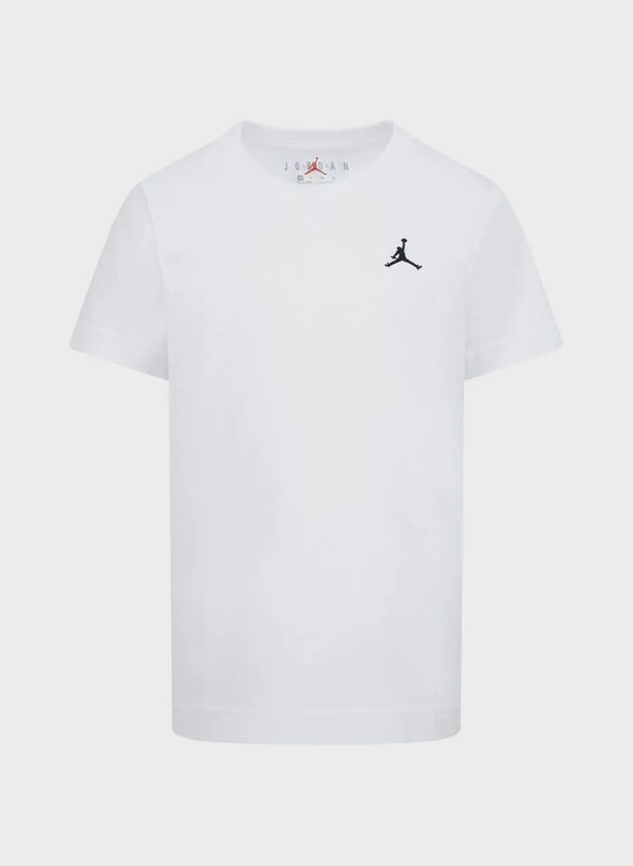 T-SHIRT JUMPMAN MICRO LOGO BAMBINO, 001 WHT, medium