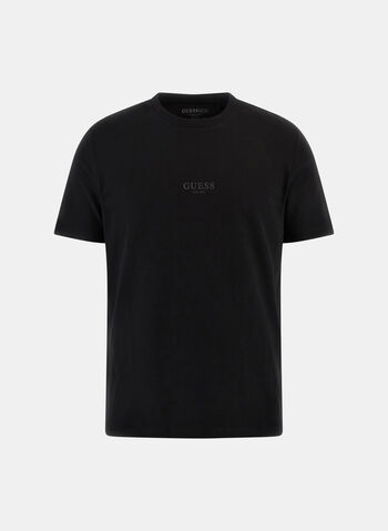 T-SHIRT MICRO LOGO CENTRALE, JBLK BLK, small
