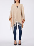 PONCHO LOGATO, 00192 BEIGE, thumb