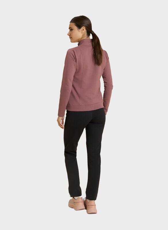 TUTA FULL ZIP, P108N  ROSANTICOBLK, medium
