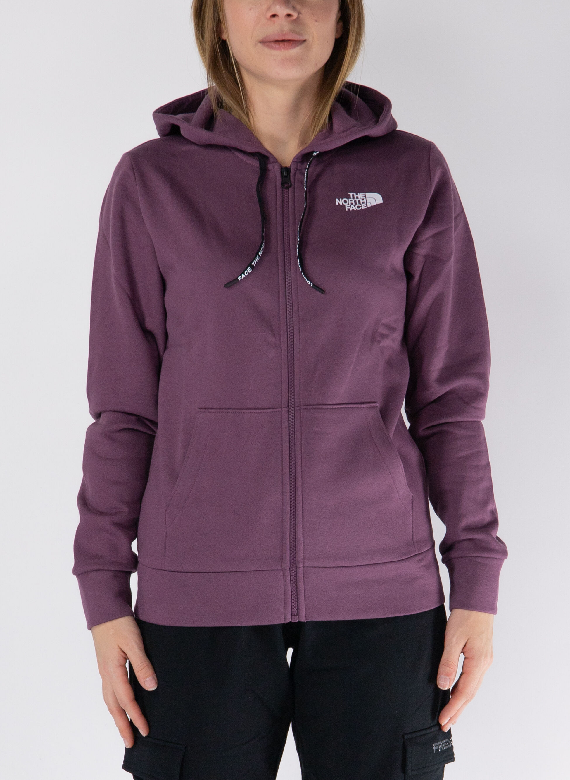 FELPA FULL ZIP BLANCA PEAK L