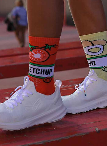 CALZA TRAIL ULTRA KETCHUP MAYO UNISEX, KETCHUP/MAYO, small