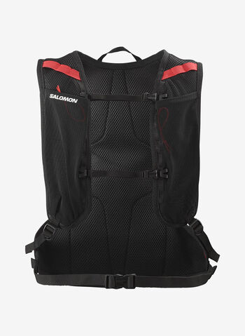 ZAINO CROSS 8LT TRAIL-RUNNING UNISEX, BLKWHTRED, small