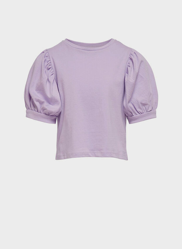 T-SHIRT PALLONCINO RAGAZZA, ORCHID, large