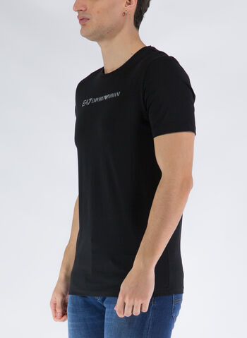 T-SHIRT CON LOGO, 0200 BLKGOLD, small
