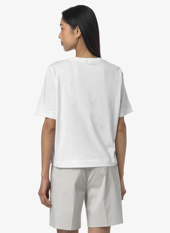 T-SHIRT SELUNE IN JERSEY, 001 WHT, small