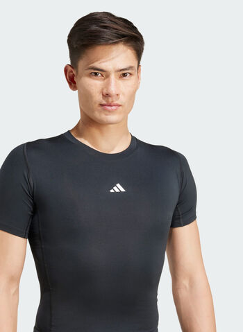 T-SHIRT TECHFIT COMPRESSION, BLK, small