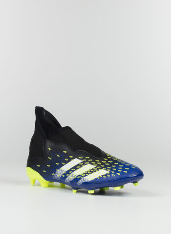 SCARPA DA CALCIO PREDATOR FREAK.3 FG RAGAZZO, BLKBLUEYEL, small