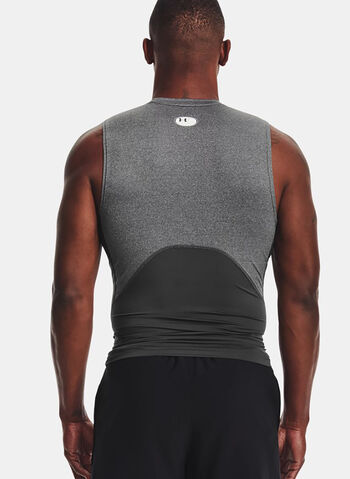 MAGLIA SMANICATA HEATGEAR, 0090 CARBON, small