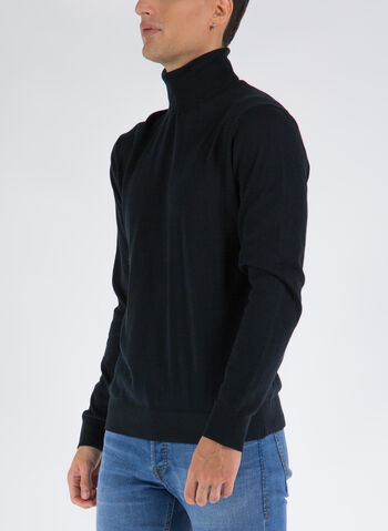 MAGLIONE COLLO ALTO, BLACK, small