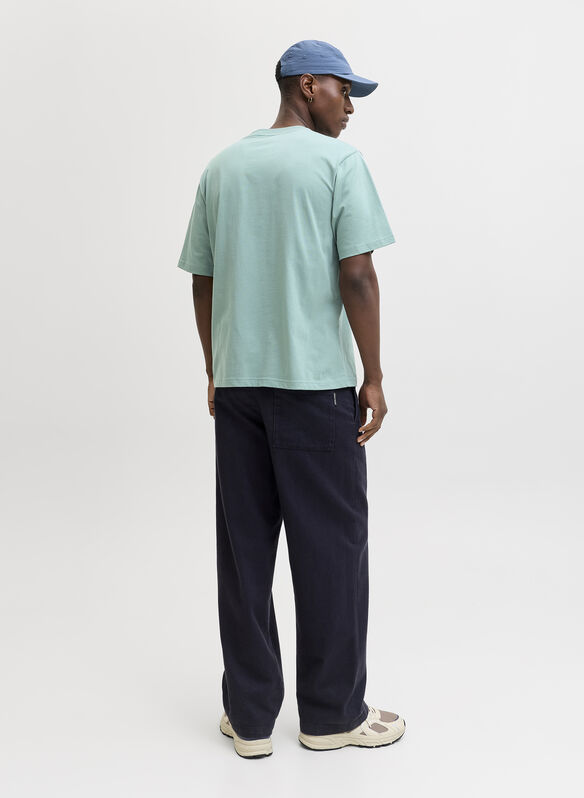 T-SHIRT MANICA CORTA, MINERAL BLUE, medium