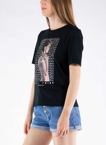 T-SHIRT SALLY PHOTO, BLK, small