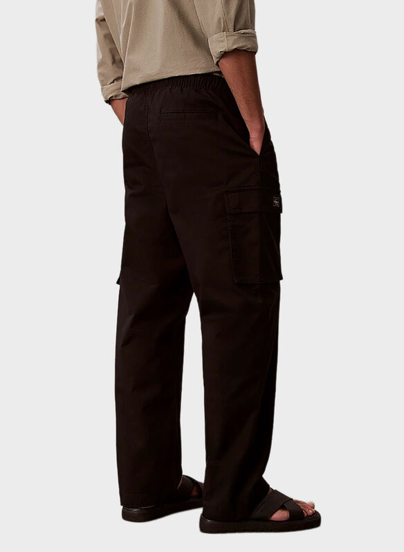 PANTALONE CARGO CONFORT, UB1 BLK, medium