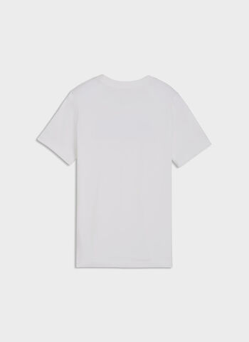 T-SHIRT LOGO LAB RAGAZZO, 02 WHT, small