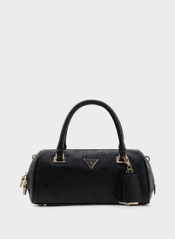 BORSA A MANO CRESIDIA LOGO, BLO BLK, medium