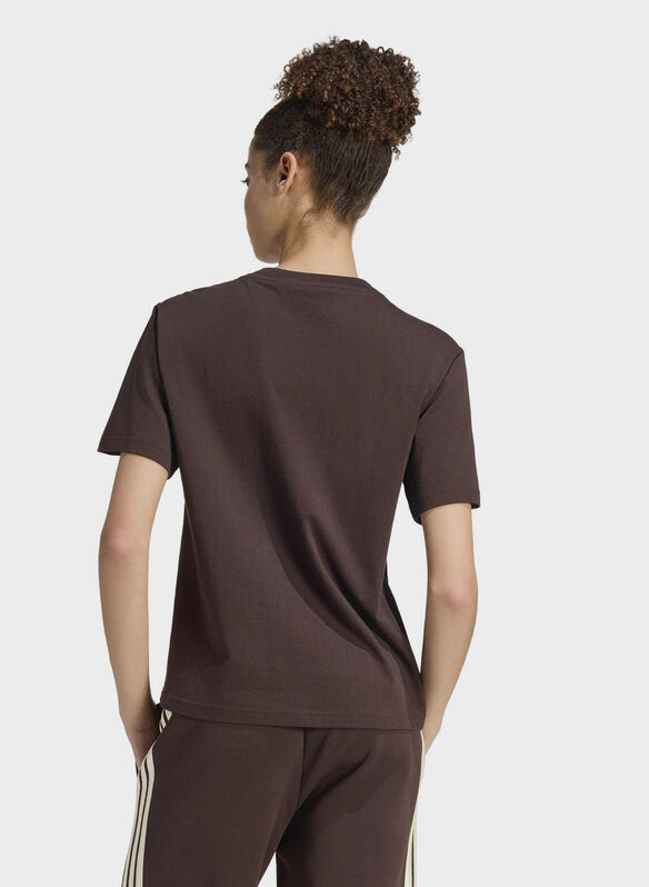 T-SHIRT MICRO LOGO, - COFFEE, medium