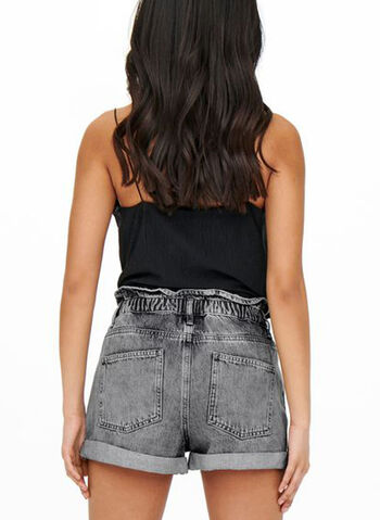 SHORT PAPERBAG DENIM, , small